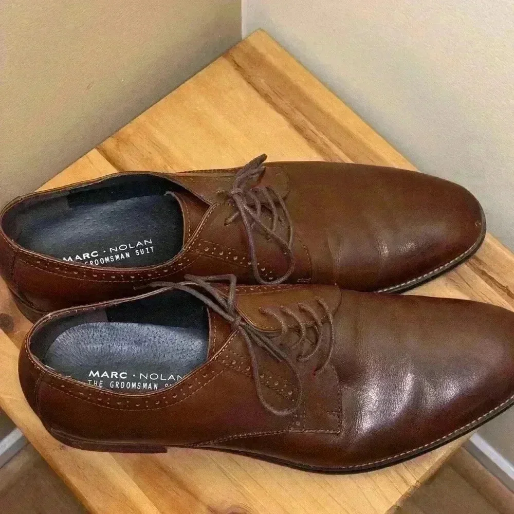 Marc Nolan “The Groomsman” Dress Shoe | Brown | Size 12